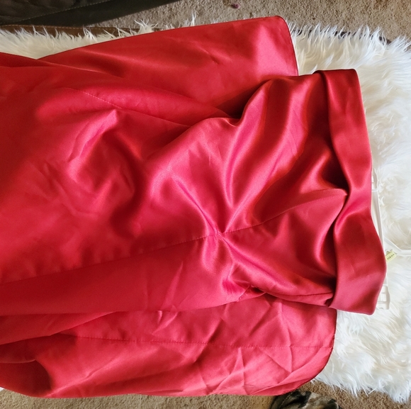 Urban Girl Nites Dresses & Skirts - Urban girl nights Red satin ball/prom gown 12